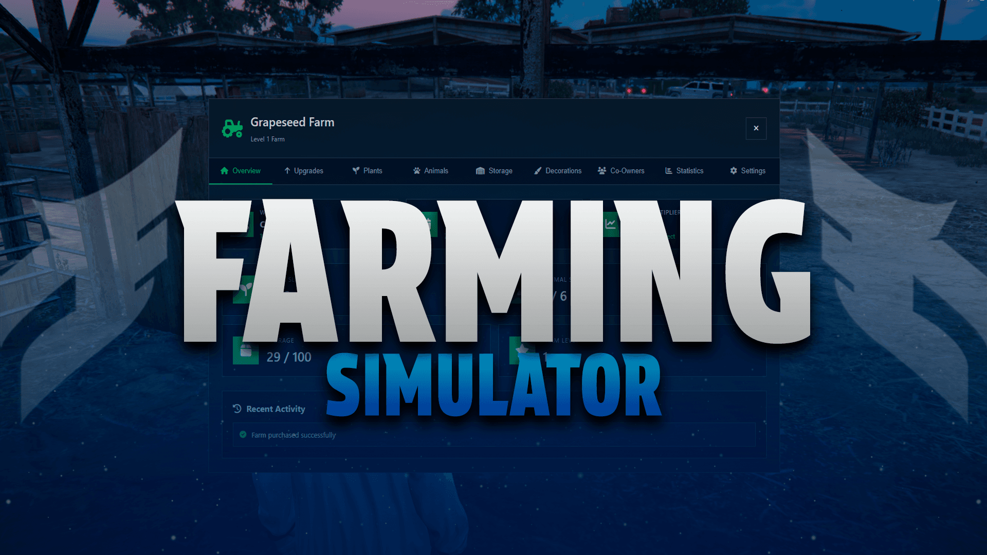 FARMING SIMULATOR