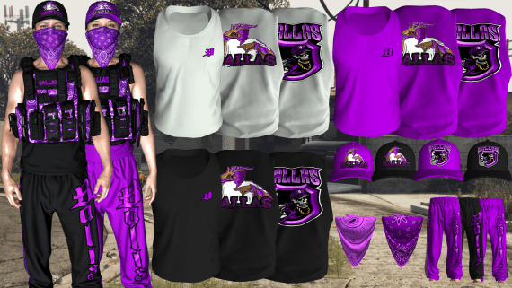 Ballas Street Wear Vest 1 (Male+Female)