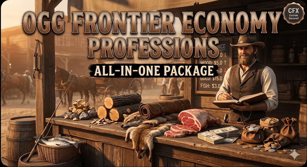 OGG Frontier Economy & Professions (All-In-One)