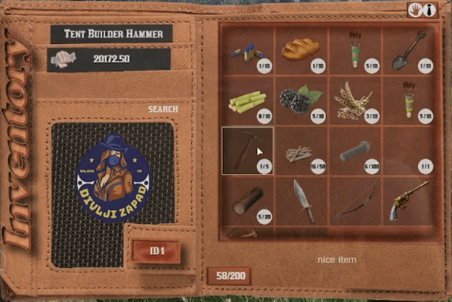 Vorp Inventory reskin