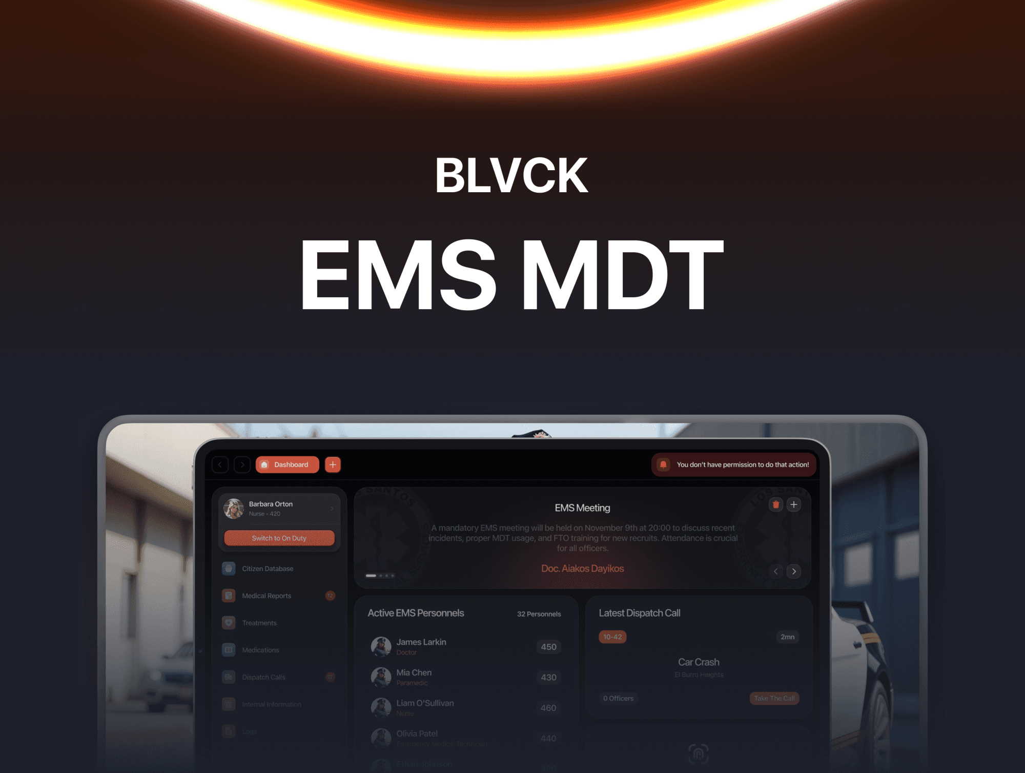 BLVCK EMS MDT