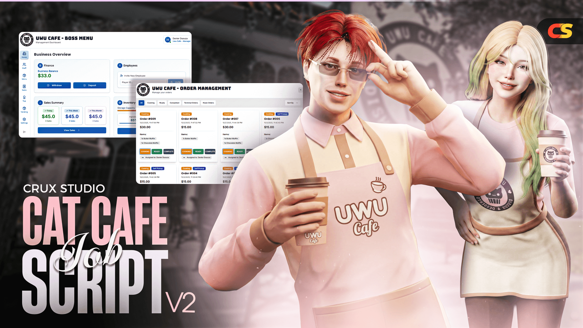 UWU CAT CAFE JOB V2