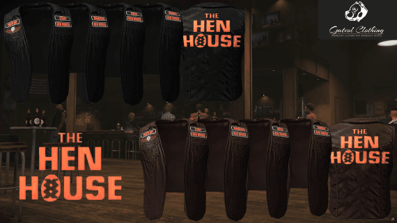 Hen House Biker Vest