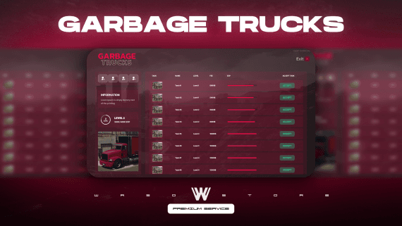 Multiplayer Garbage Job