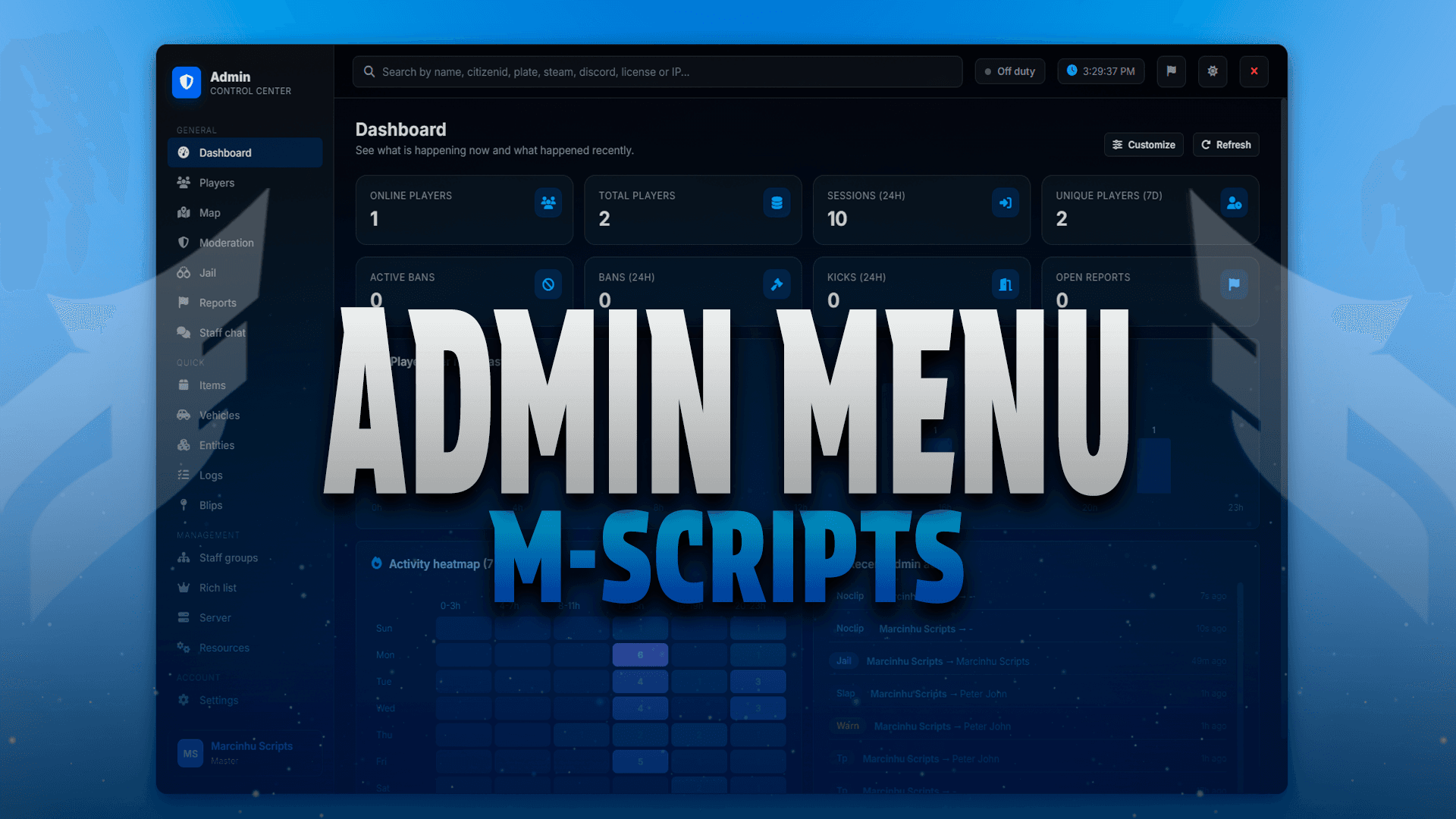 ADMIN MENU