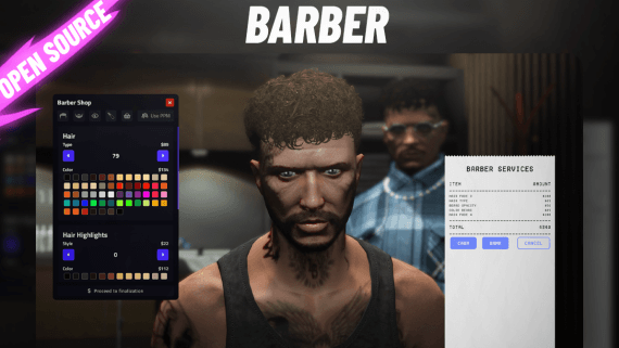 VMS Barber (Open Source)