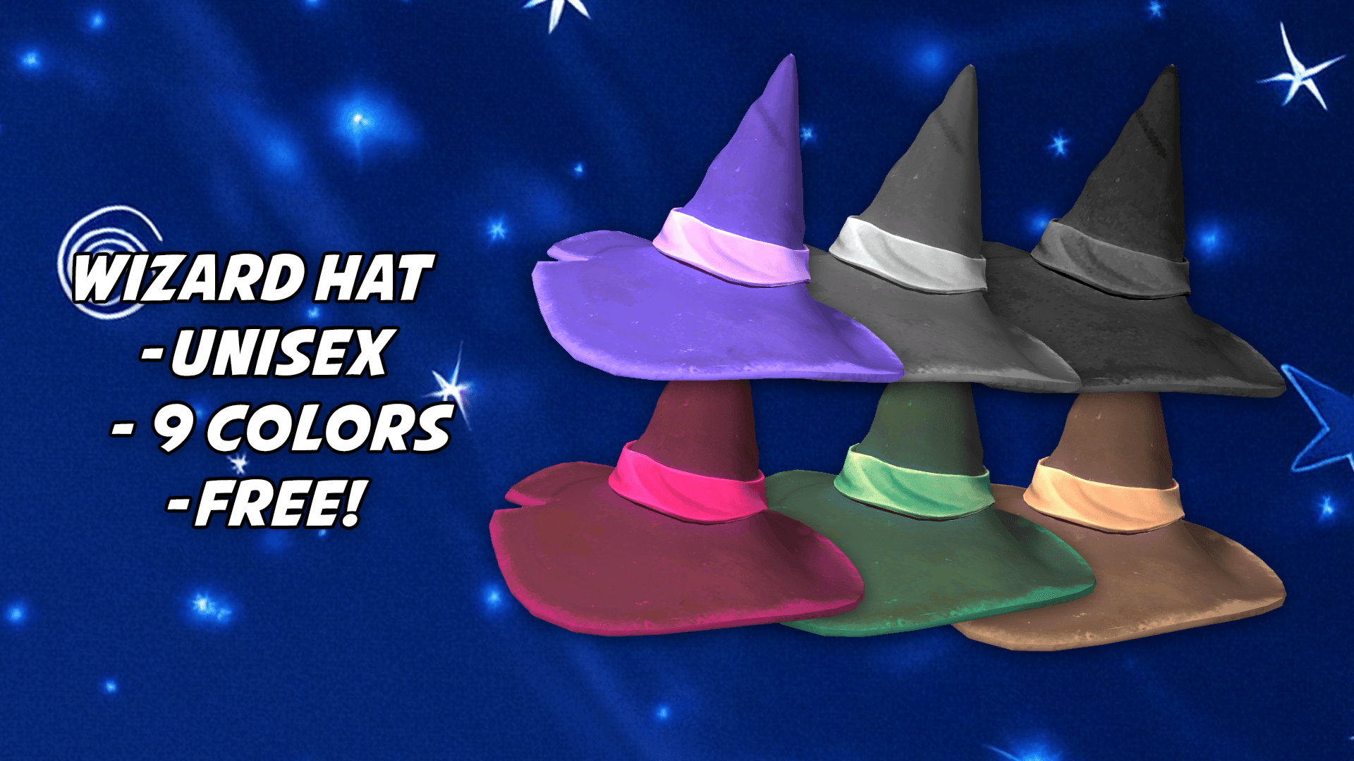 Unisex Wizard Hat
