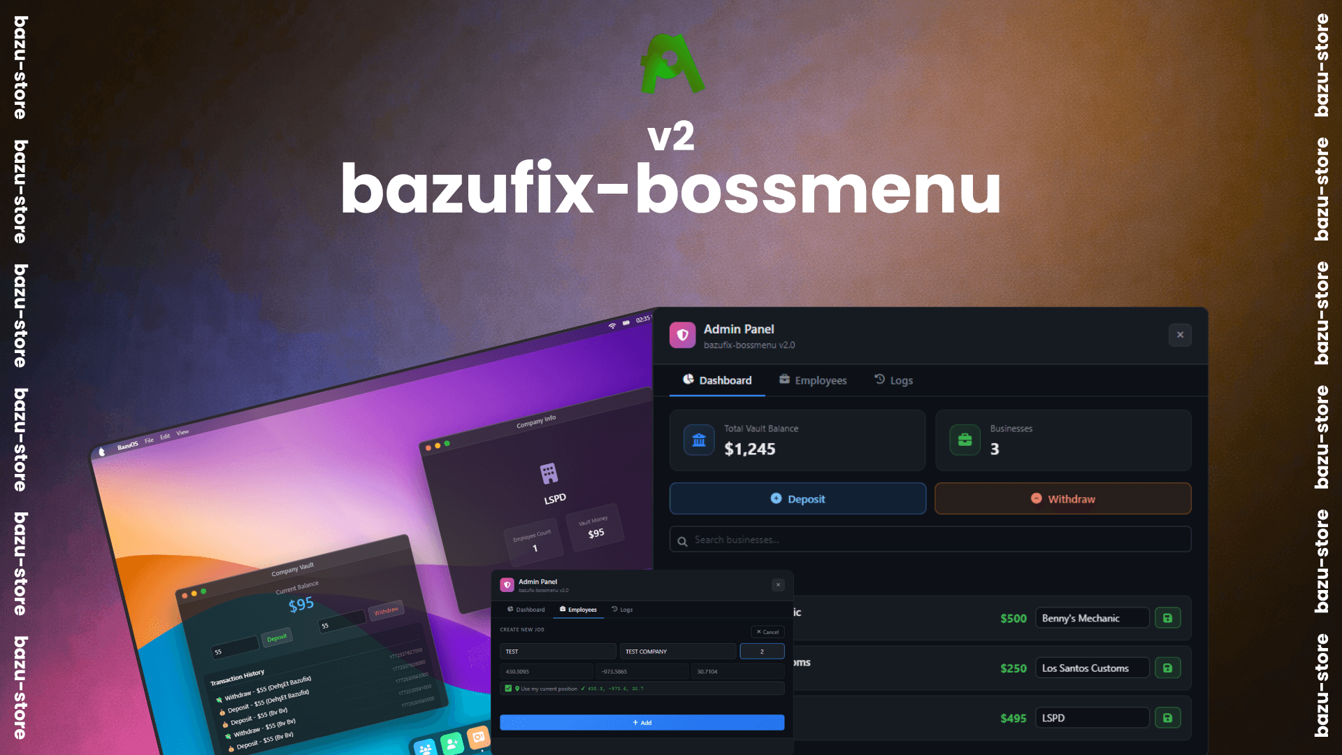 BazuFix Bossmenu V2