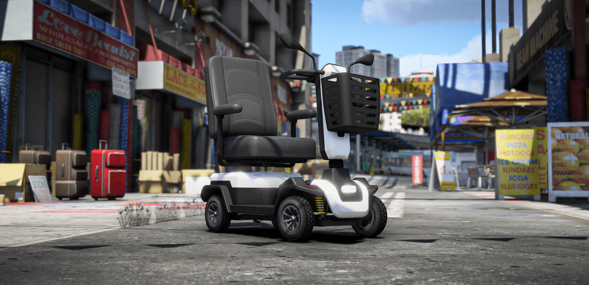 Mobility Scooter Maibatsu Sunsetter Bundle