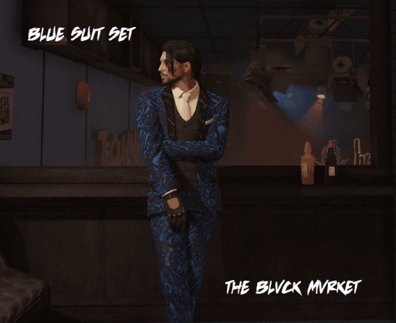 Blue Suit