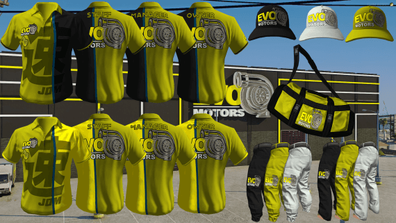 Evo Motors JDM Uniform 2
