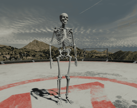 Skeleton Prop