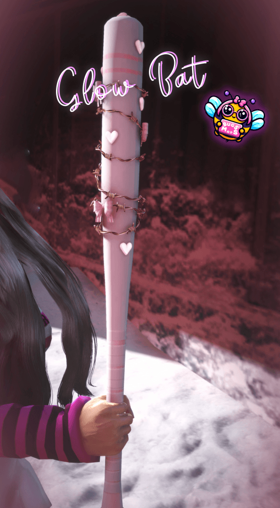 Pink Glow Bat