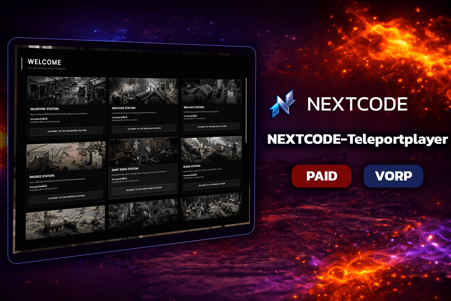NEXTCODE-Teleportplayer