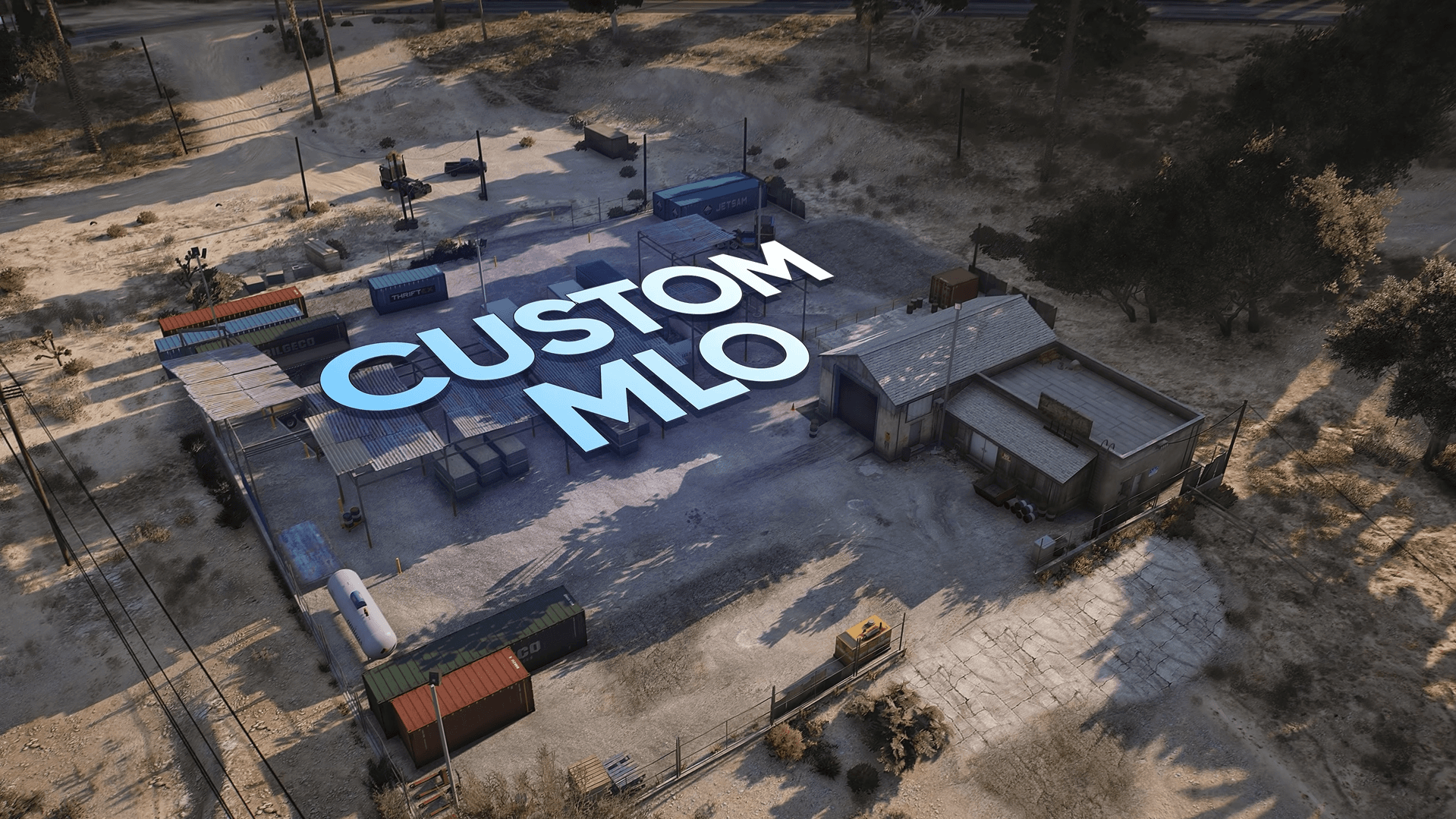 Sandy Shores Trucker base + mechanic workshop