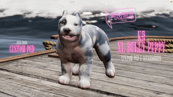(ESCROWED) XL Bully Puppy Ped FREE