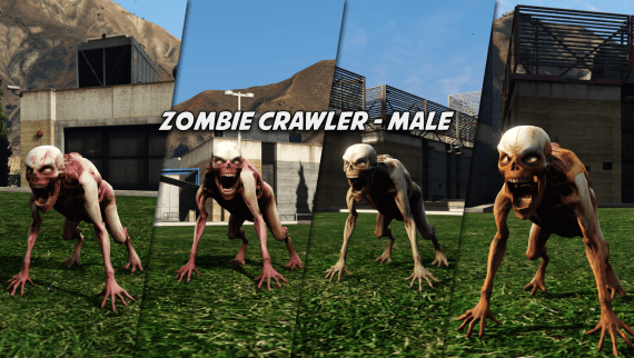 Zombie - Crawler (Male Only)