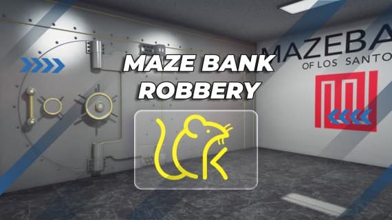 ESX - K4MB1 Maze Bank Robbery { ESCROW ESX}