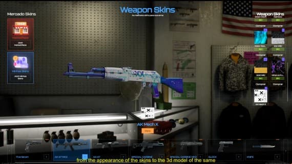 Energy Skins Weapon V2