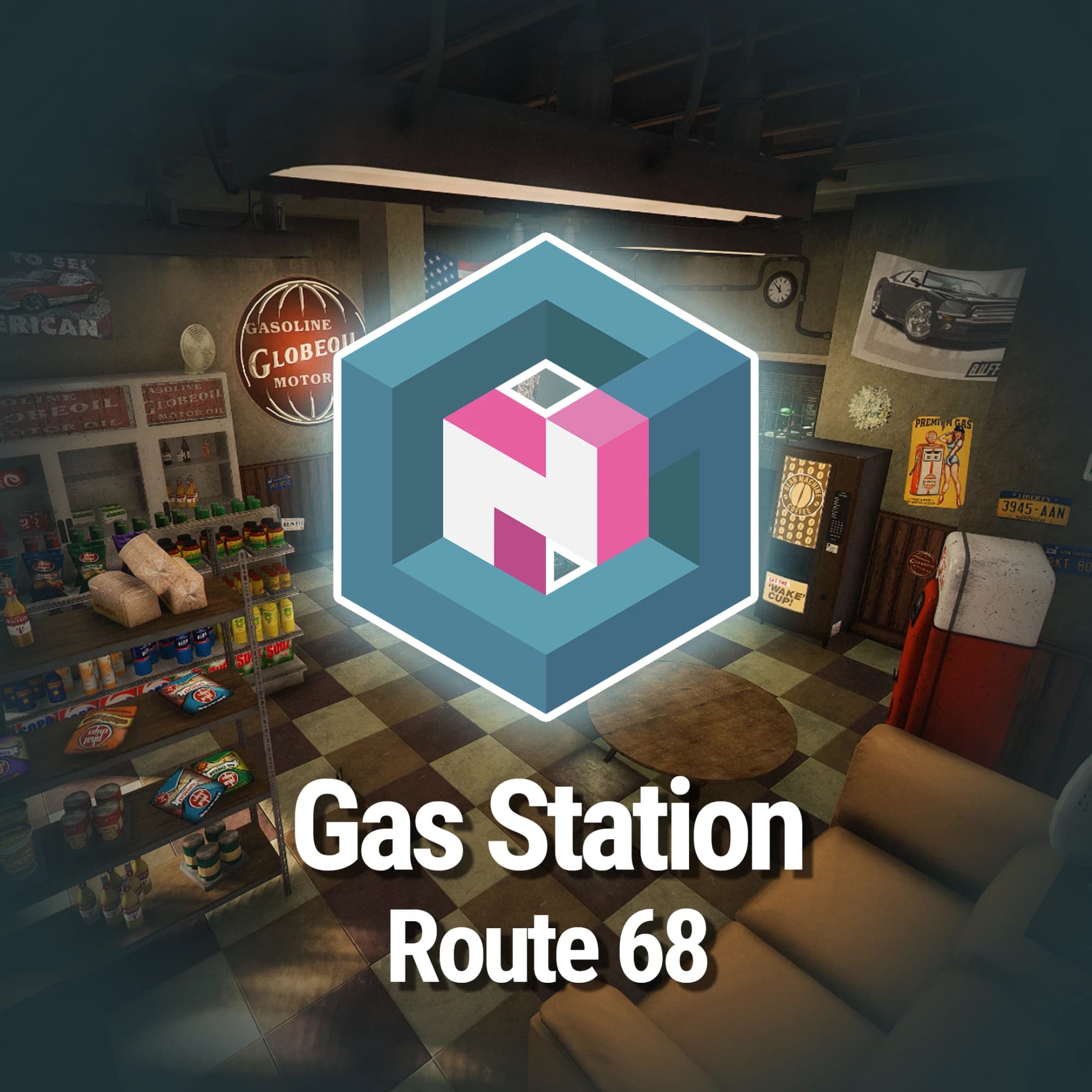 Vintage Gas Station - Route 68