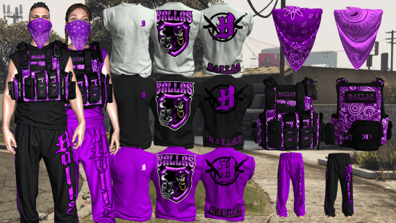 Ballas Street Wear (Male+Female)