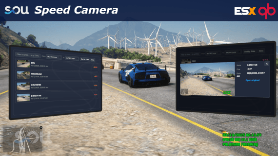 Speed cameras