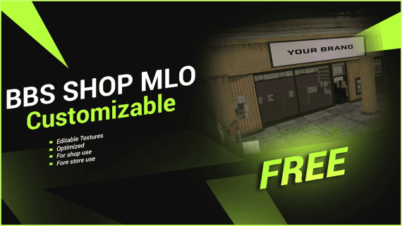 🛒 BBS Customizable Shop MLO