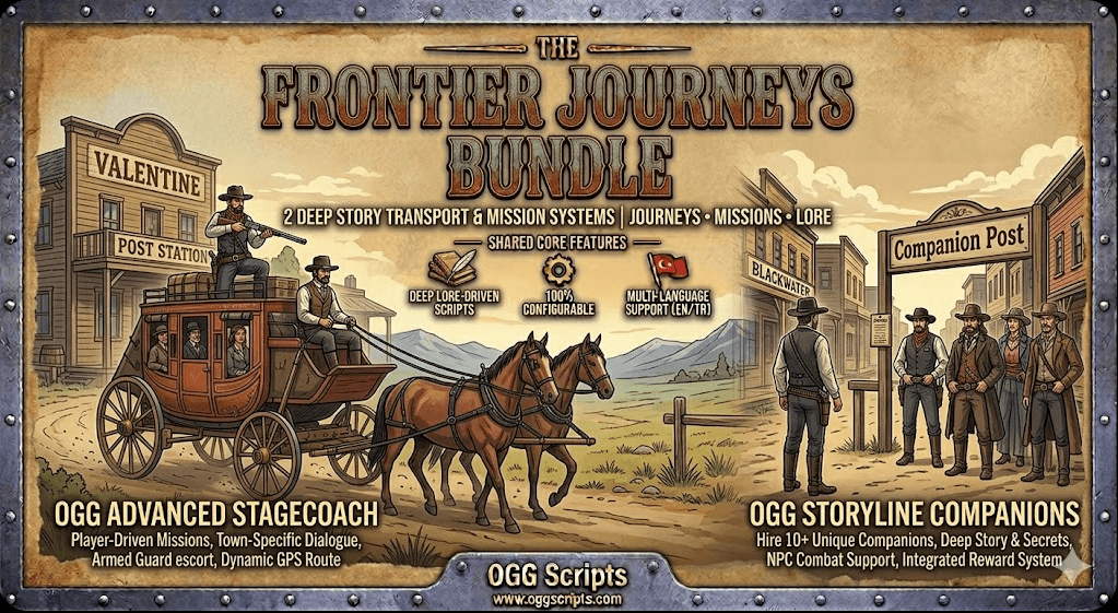 OGG Frontier Journeys Bundle | Two Deep Story & Immersion Scripts
