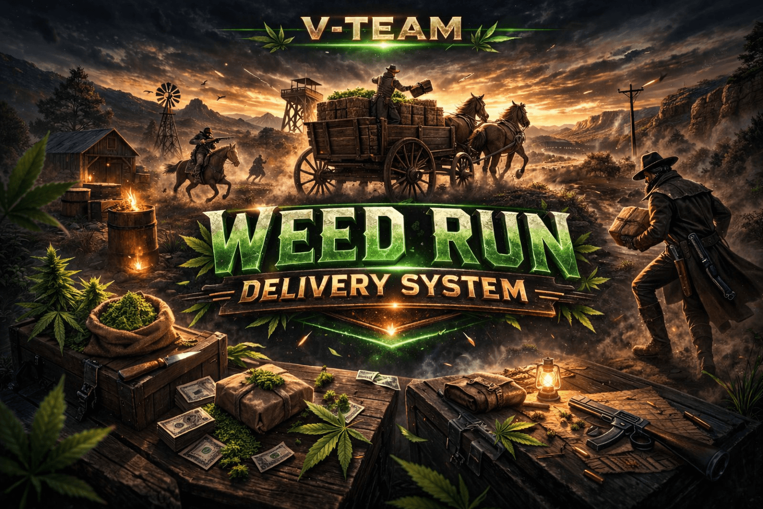 Weed Run Delivery Script