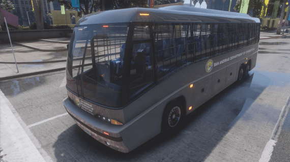 Police  Prison Bus