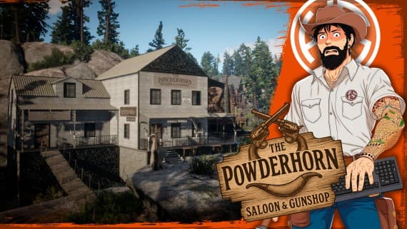 The Powderhorn - Saloon & Gunshop