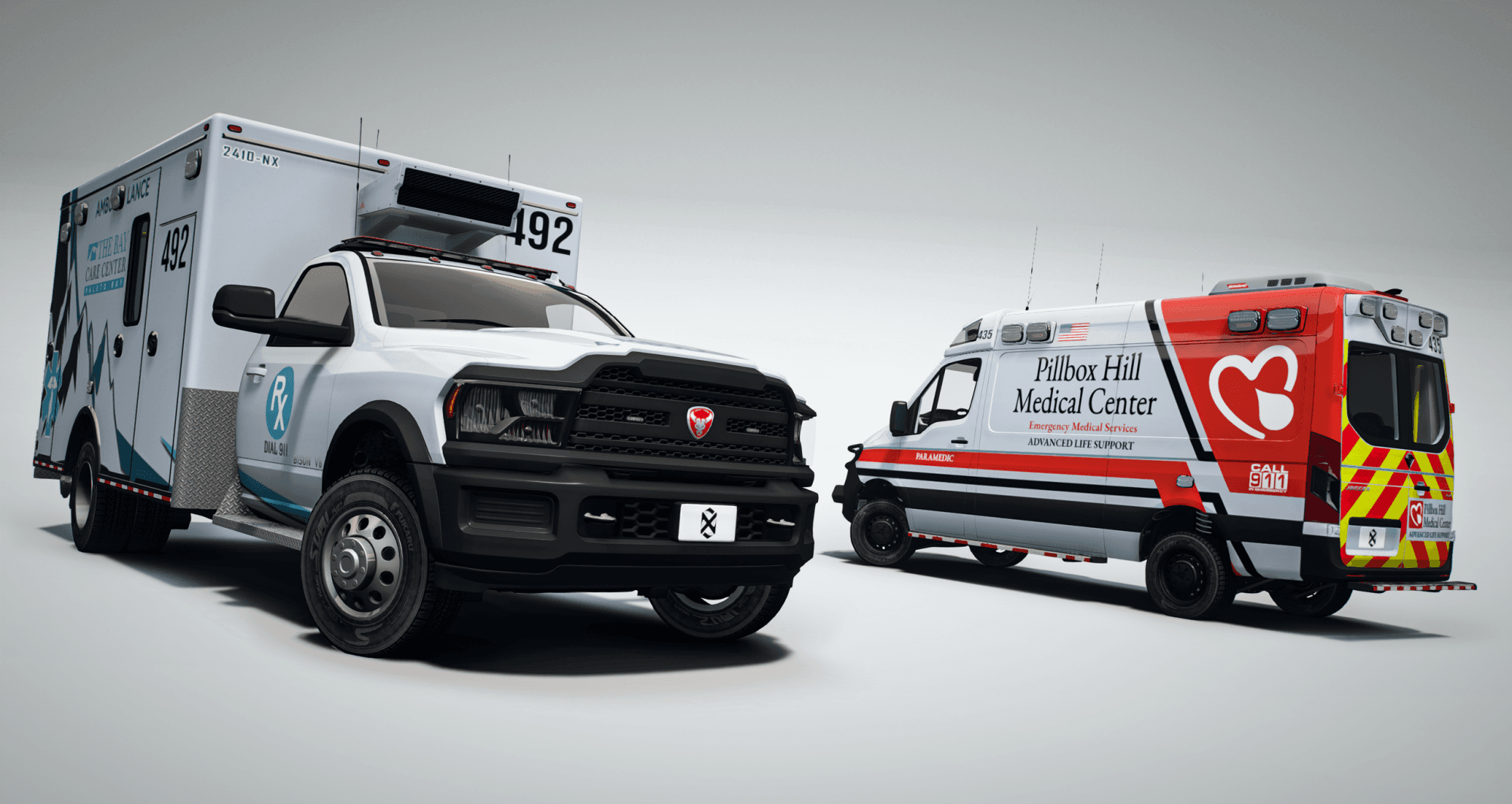 EVP V2: Emergency Police EMS Vehicle Pack