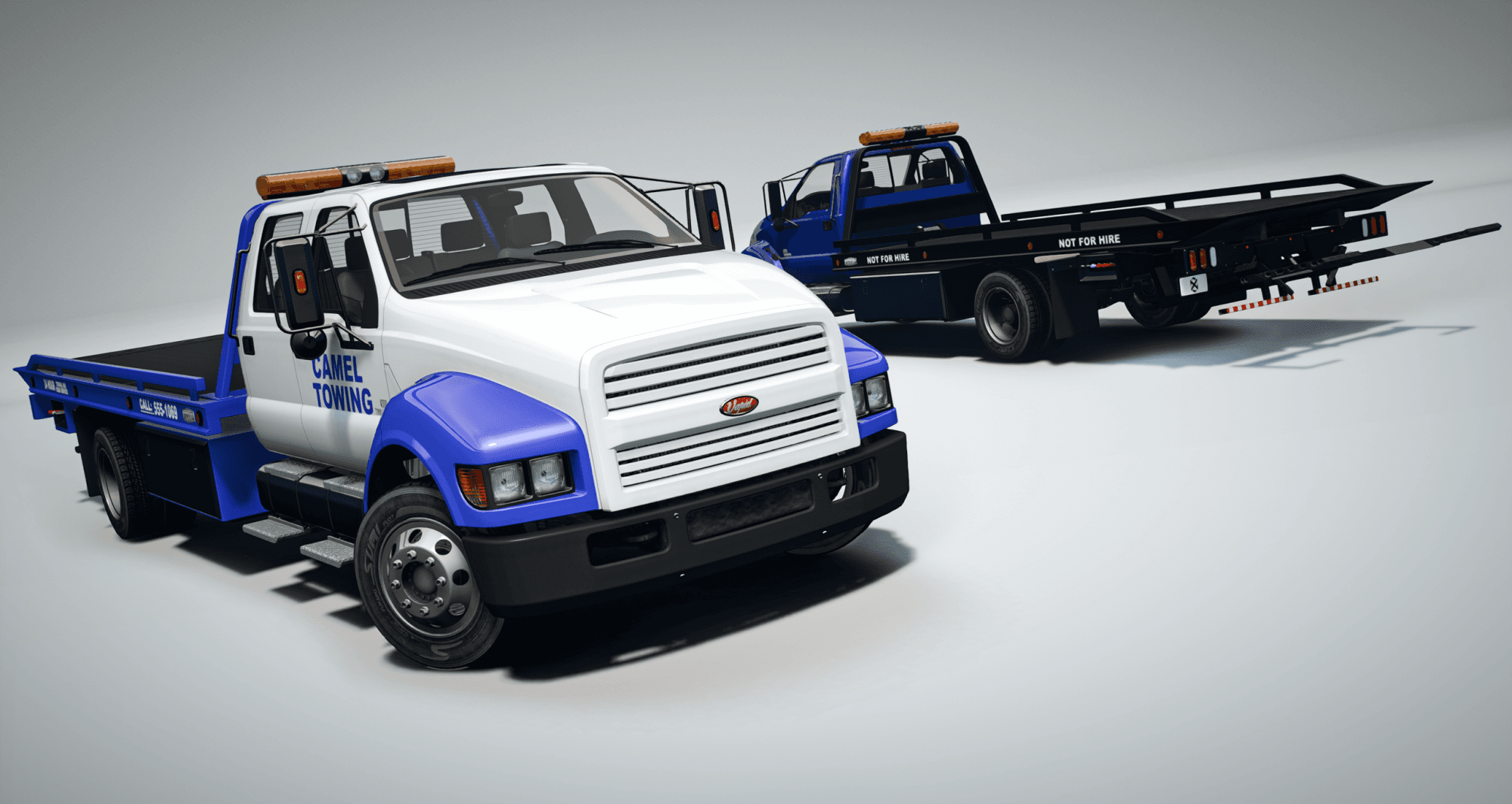 Rollback Tow Truck Bundle