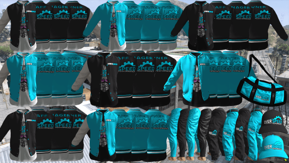 Overspeed Jackets bundle