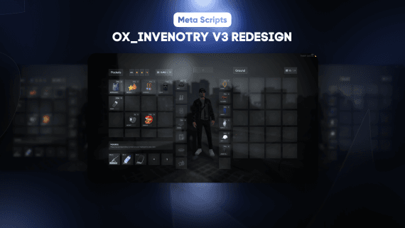 Inventory with clothing, sorting, ped character (V3)