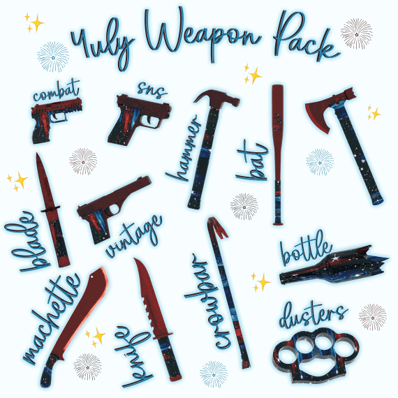 4th Of July Replacement Weapons Pack