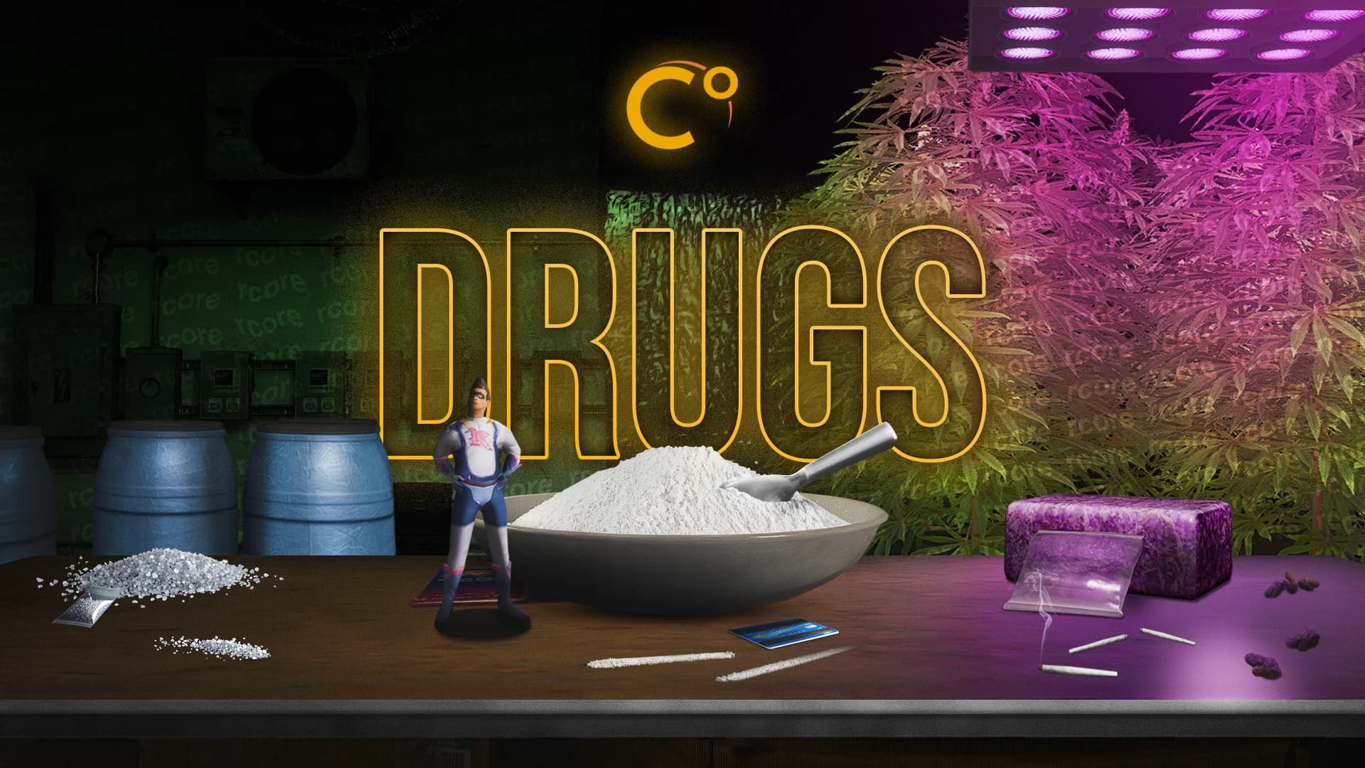 Drugs Creator w/ Recipe Editor, 20+ Minigames & Addiction System