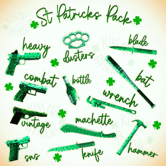 St Patricks Weapon  Pack
