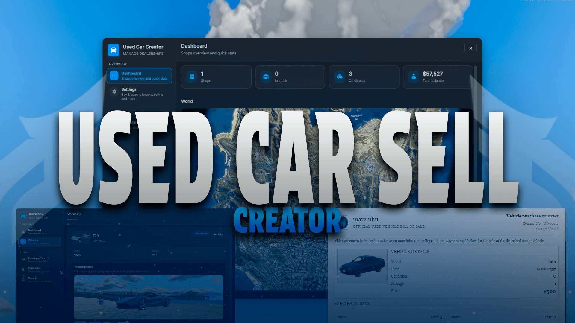 USED CAR SELL CREATOR