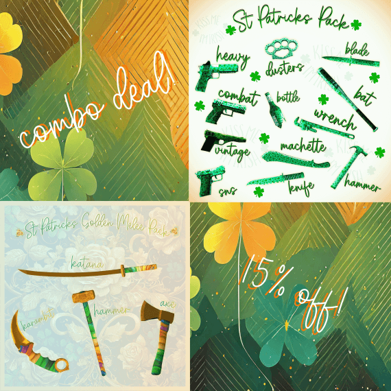 St Patricks Weapons Combo