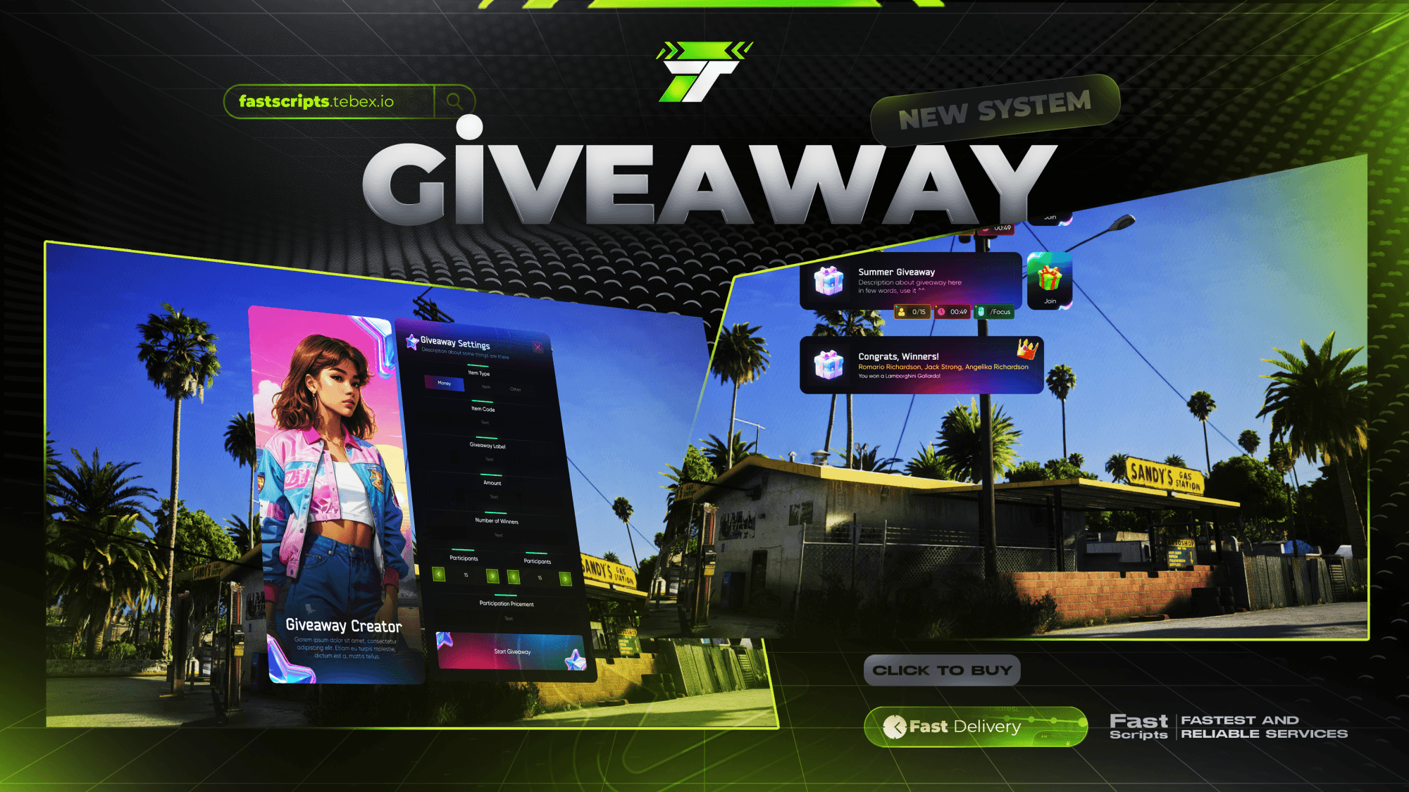 Best FiveM Tebex Scripts and Resources