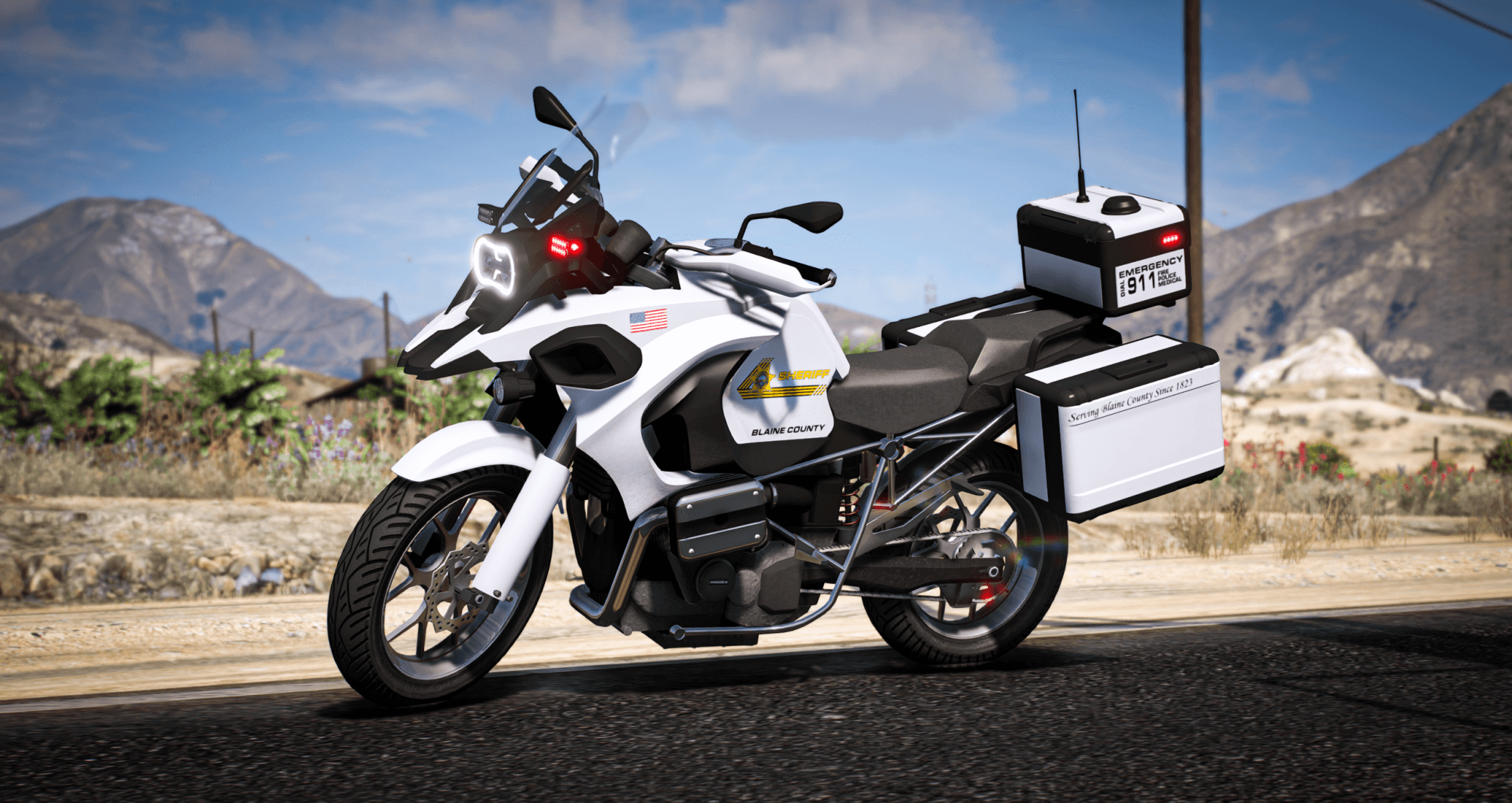 Ubermacht Kandra Police Motorcycle Interceptor (2024)