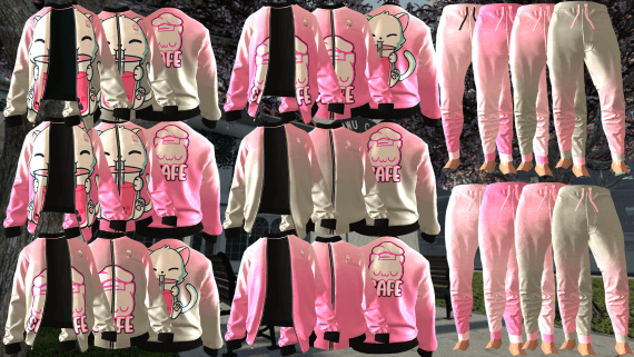 Uwu Cafe Jackets  (Male + Female)