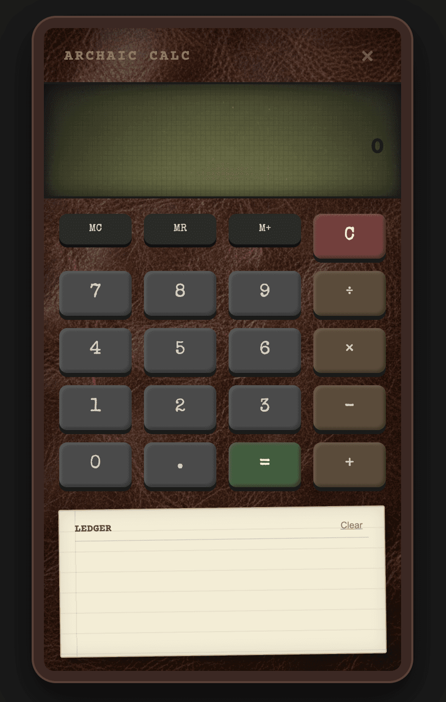 Calculator For RedM