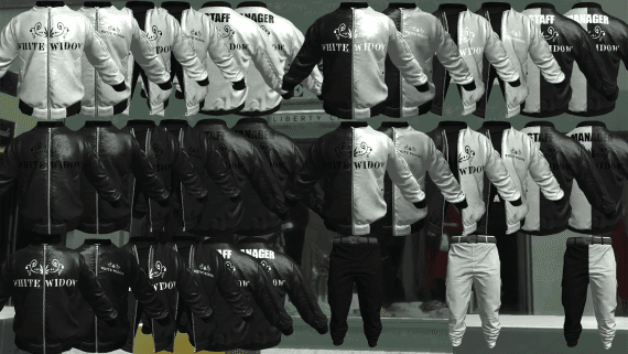 White Widow Jackets V2 (Male + Female)