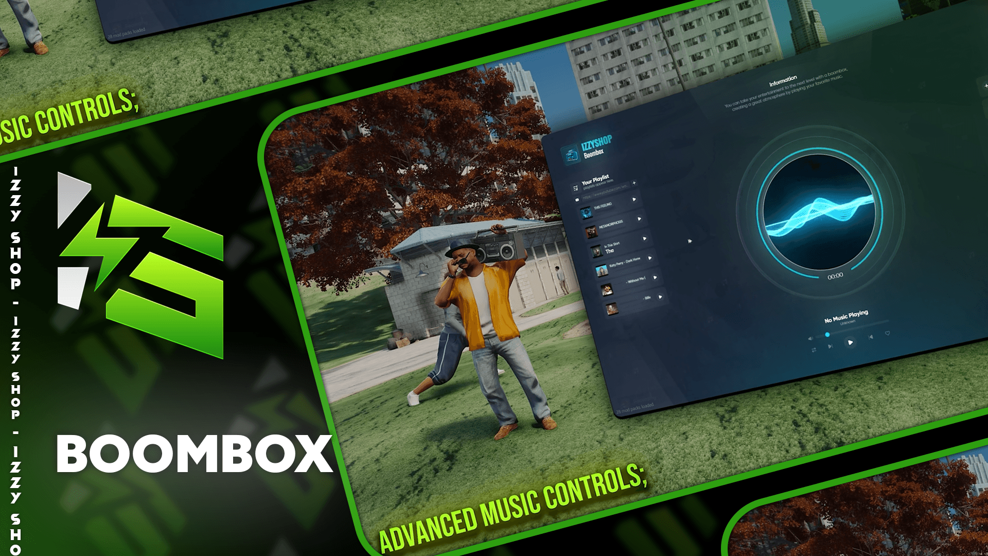 Boombox ESCROW QBCORE ESX QBOX