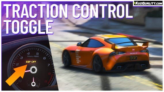 Traction control toggle