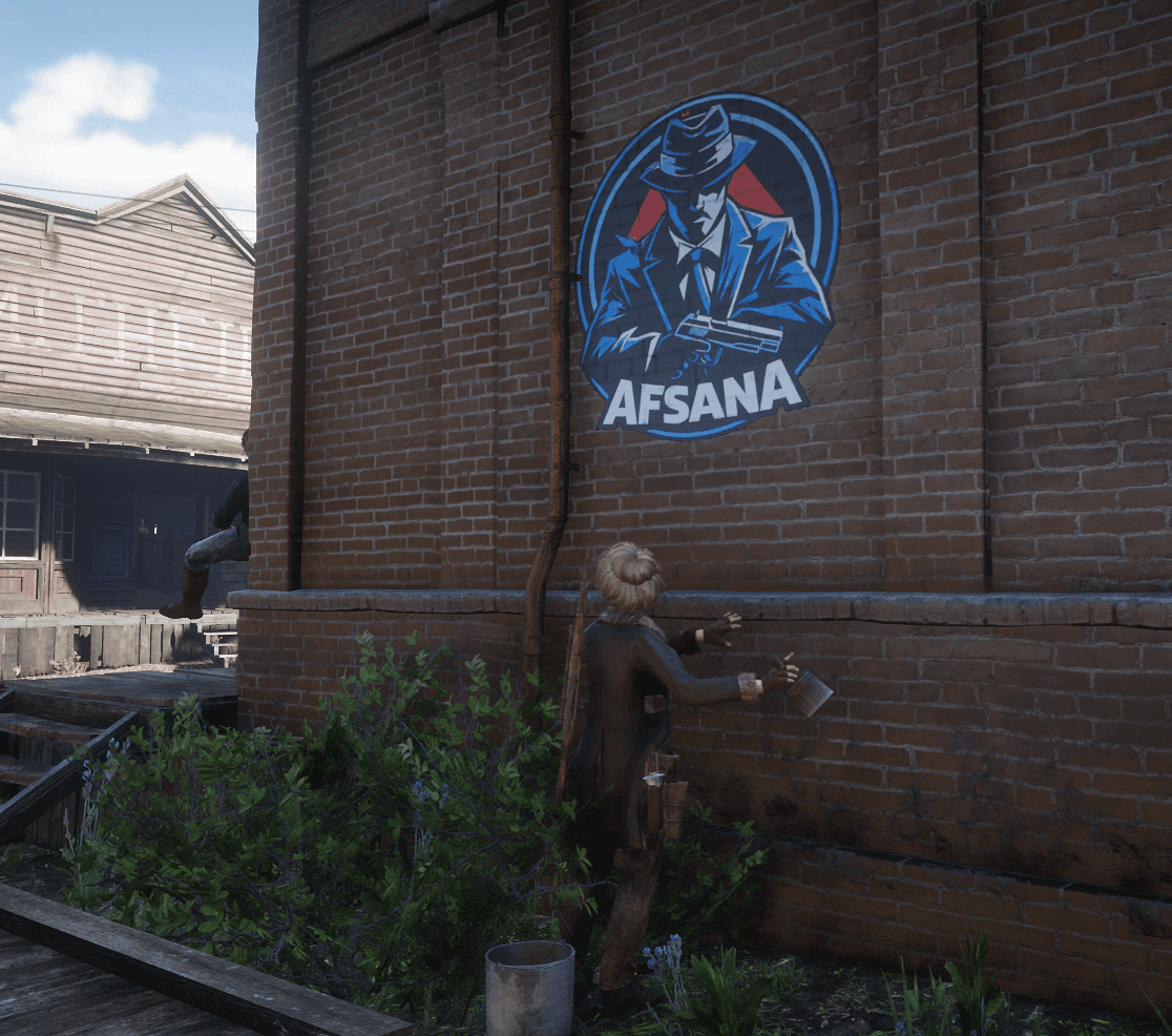 Advanced Chicken + custom graffiti