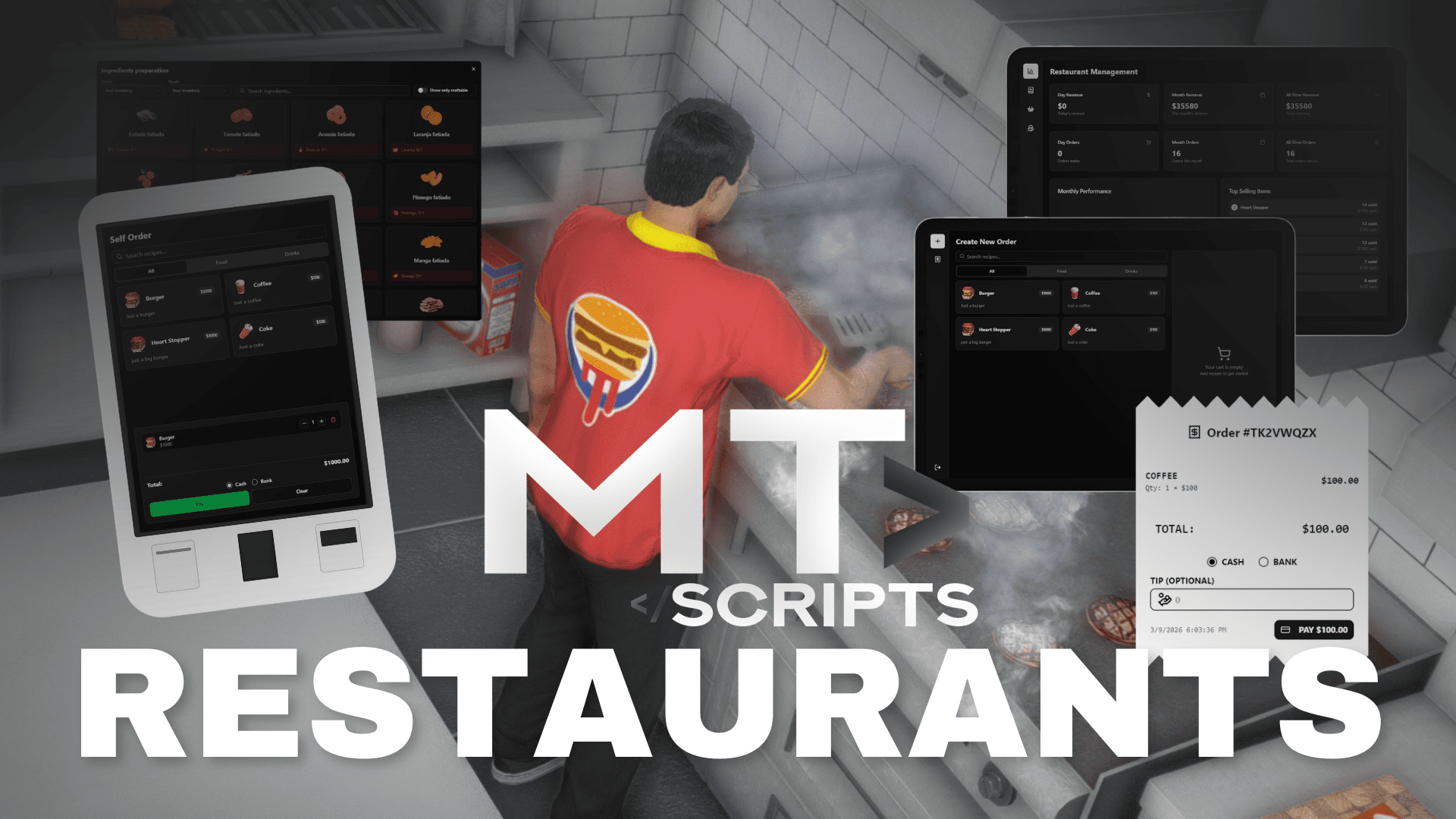 MT Restaurants v3 Open Source