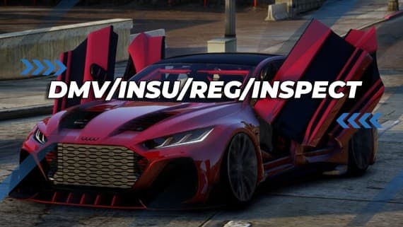 ESX - DMV (Insu/Reg/Inspect) { OPEN ESX}
